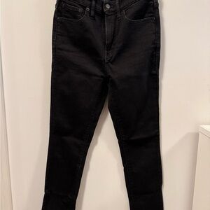 J. Crew Factory Women's Black Skinny Jeans